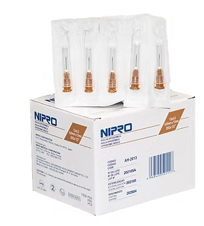 AGUJA 26G X 1/2 NIPRO CAJA X 100 UNIDADES