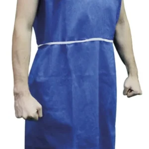 BATA PACIENTE AZUL SMS LISE