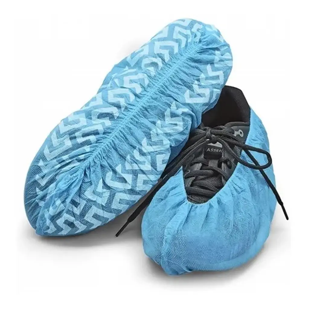 CUBRECALZADO LISE TNT CON ANTIDELIZANTE AZUL BOLSA X 100 UNIDADES