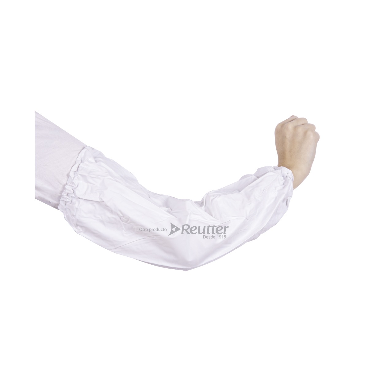 MANGUILLA PVC BLANCA GRUESA X 2 UNIDADES