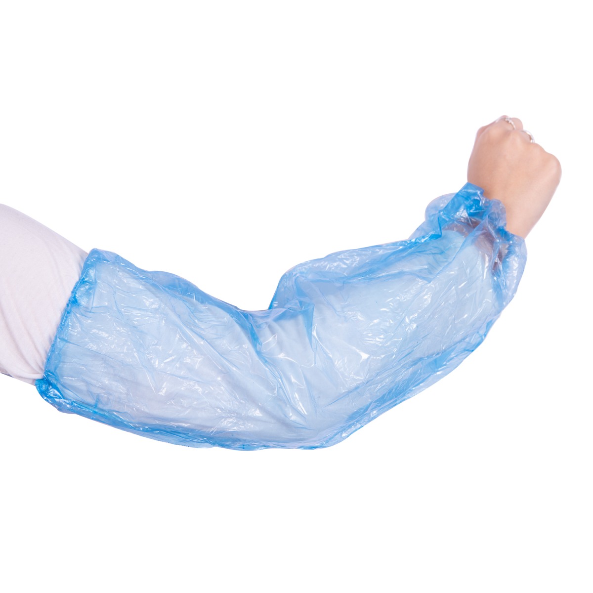 MANGUILLA PLASTICA BLANCA BOLSA X 100 UNIDADES