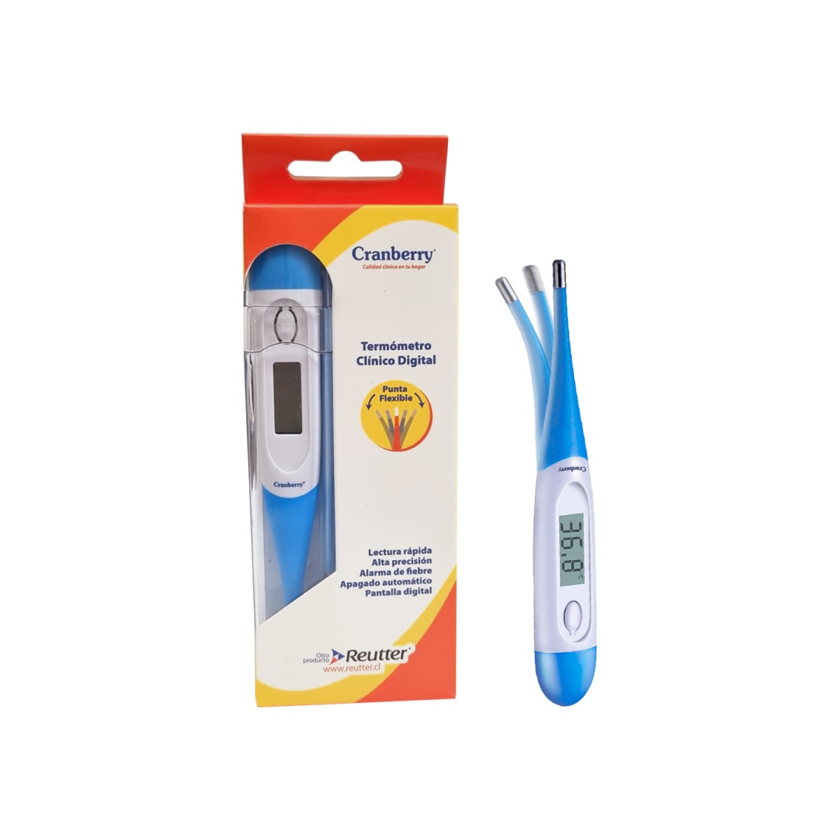 TERMOMETRO CLINIC DIGITAL PUNTA FLEXIBLE