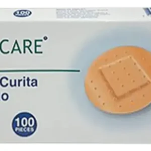 PARCHE CURITA REDONDO MUNCARE CAJA X 100 UNIDADES