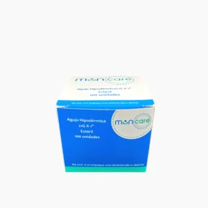 MUNCARE AGUJA HIPODERMICA 21GX1 CAJA X 100 UNIDADES