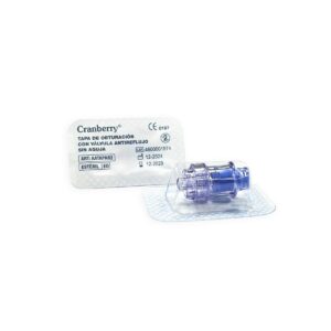 TAPA DE OBTURACION ANTIREFLUJO SIN AGUJA CAJA X 100 UNIDADES